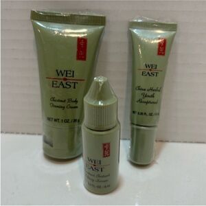 Wei East SEALED set of 3 Firming Cream Youth Recaptured Lifting Serum Travel Set